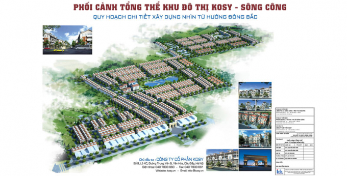 Thanh tra Chính phủ kết luận nhiều sai phạm tại dự án Kosy Sông Công của Tập đoàn Kosy