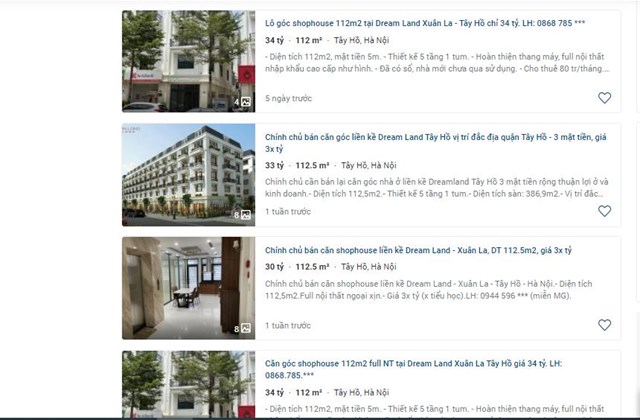 Lộ diện loạt sai phạm tại dự án Dream Land Tây Hồ