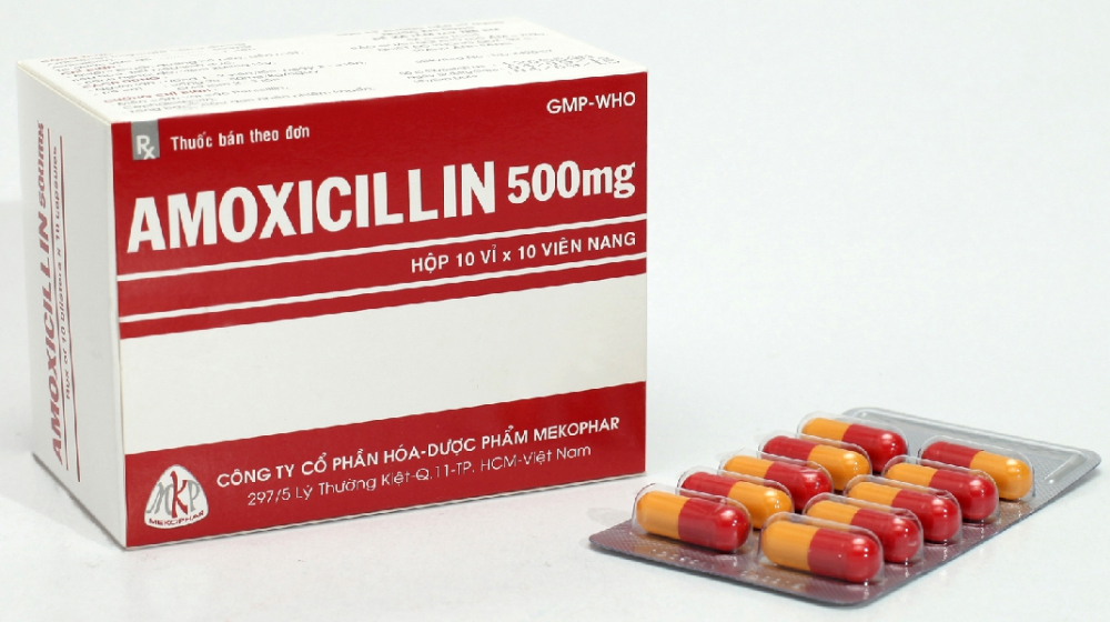 Thu hồi toàn quốc thuốc Amoxicillin 500mg không đảm bảo chất lượng