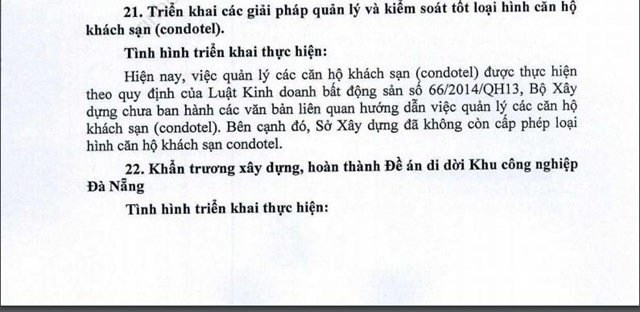 Đà Nẵng không còn cấp phép loại hình căn hộ condotel