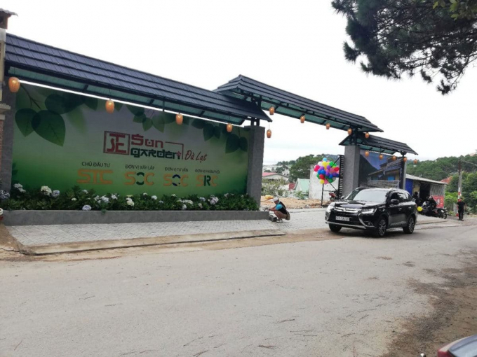 Chủ đầu tư dự án Sun Garden Đà Lạt bị xử phạt 40 triệu đồng vì xây kè không phép