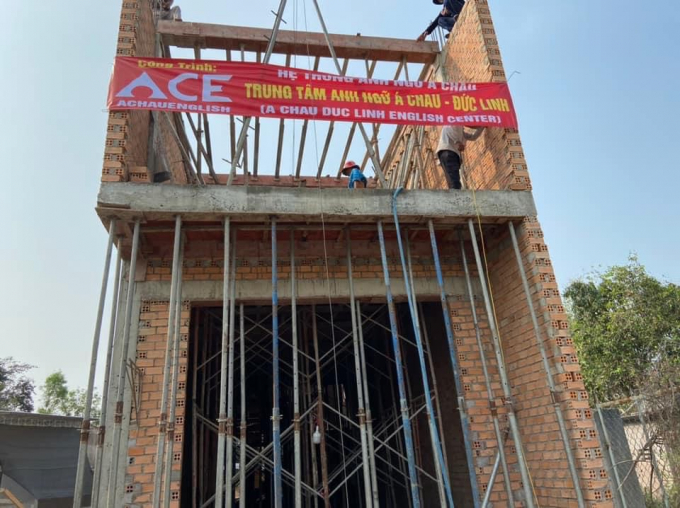 Bình Thuận: Kiểm tra Trung tâm Anh ngữ Á Châu xây dựng sai phép