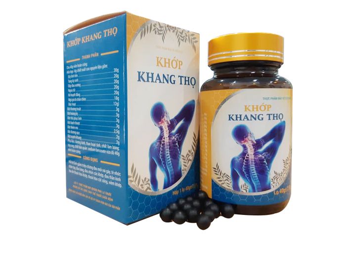 Cảnh báo: Nhiều website đăng tải nội dung quảng cáo sai công dụng TPBVSK Khớp Khang Thọ