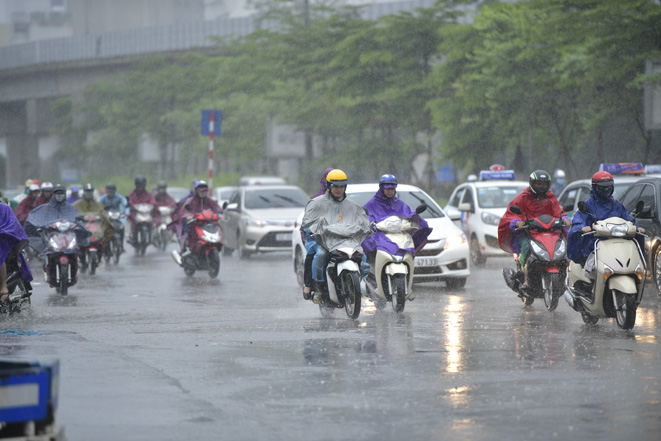 Thời tiết ngày 10/10: Miền Bắc mưa to, có nơi nhiệt độ xuống 18 độ