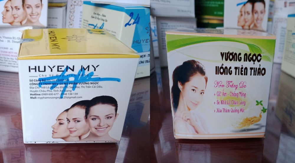 An Giang: Phát hiện 1 cơ sở sản xuất mỹ phẩm có phiếu công bố đã hết hiệu lực