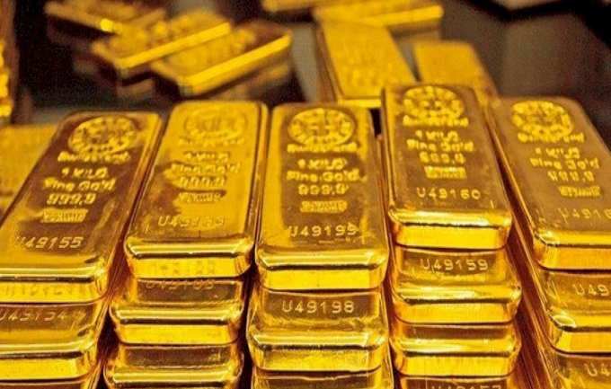 USD giảm nhanh, giá vàng bật tăng trở lại