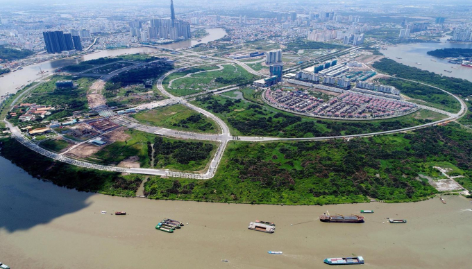 Tp.HCM đề nghị 4 công ty đấu giá đất Thủ Thiêm nộp tiền sử dụng đất