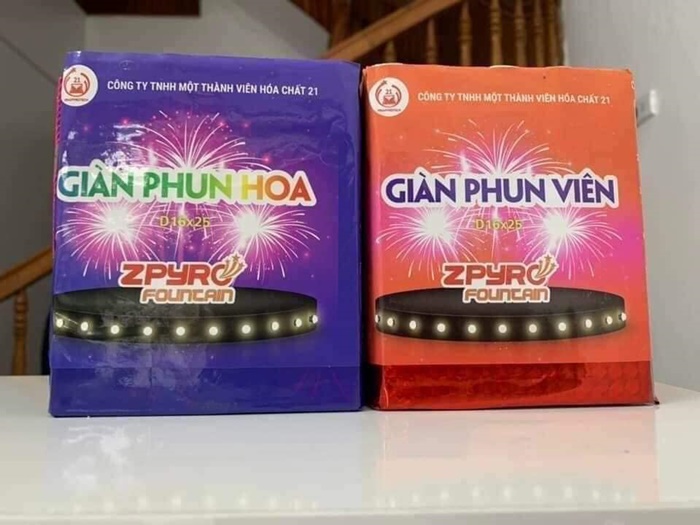Tạm dừng bán hai sản phẩm pháo hoa của nhà máy Z121 vì có tiếng nổ