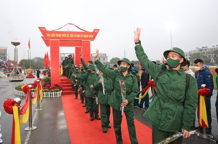 Náo nức ngày hội tòng quân của Thanh niên Thủ đô