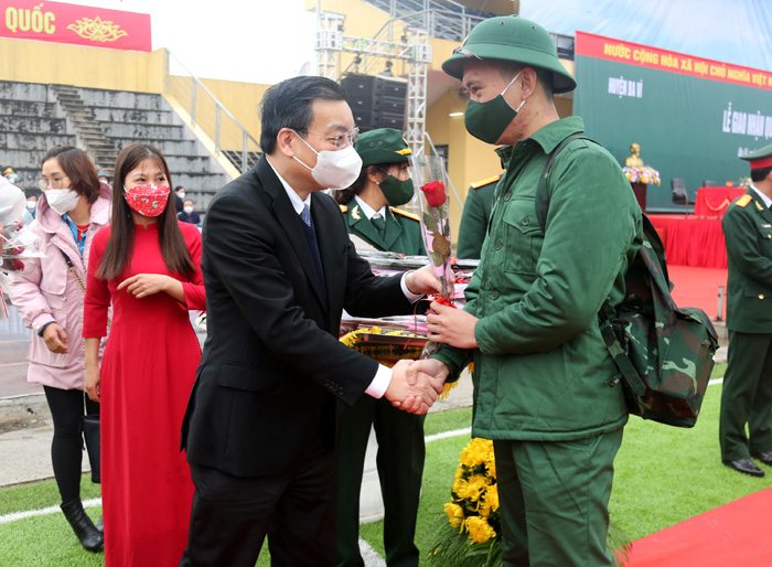 Náo nức ngày hội tòng quân của Thanh niên Thủ đô