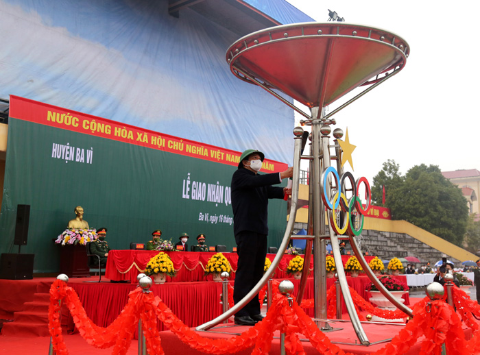 Náo nức ngày hội tòng quân của Thanh niên Thủ đô