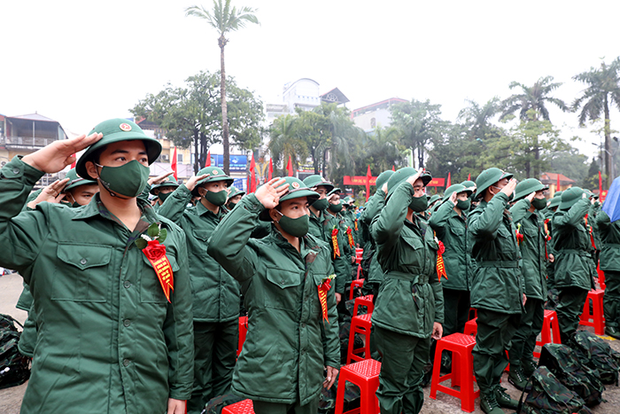 Náo nức ngày hội tòng quân của Thanh niên Thủ đô