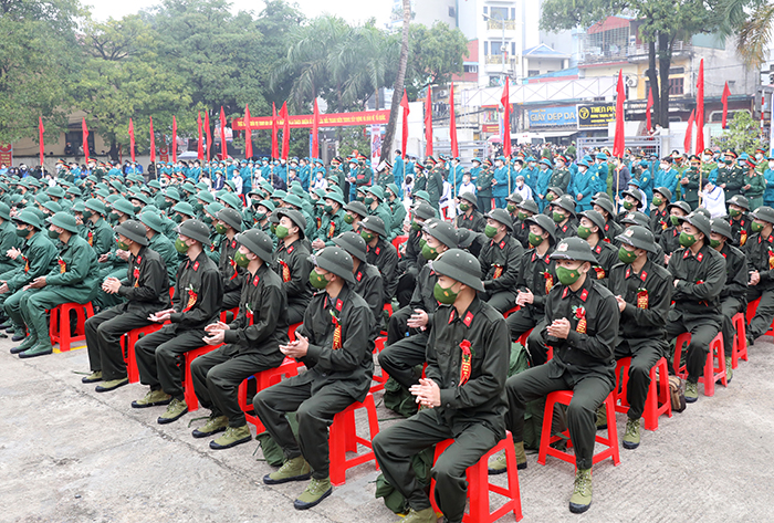 Náo nức ngày hội tòng quân của Thanh niên Thủ đô