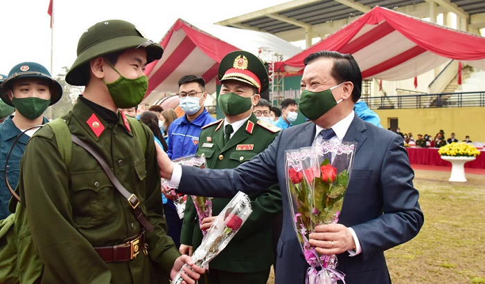 Náo nức ngày hội tòng quân của Thanh niên Thủ đô
