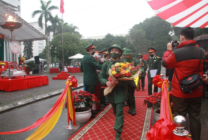 Náo nức ngày hội tòng quân của Thanh niên Thủ đô