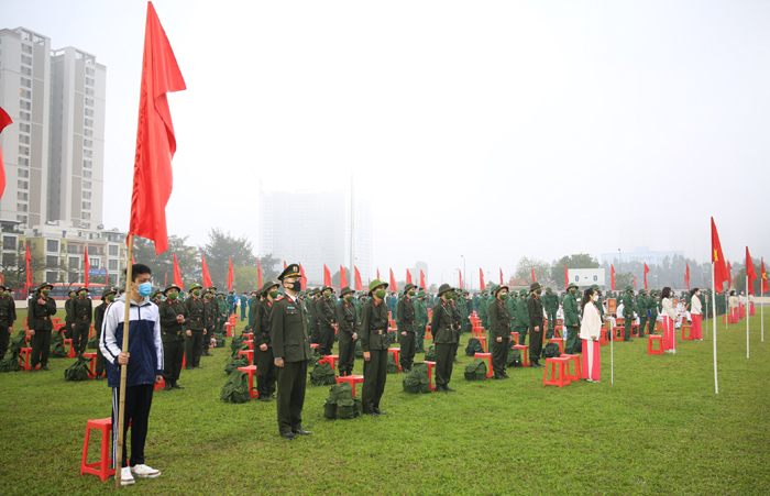 Náo nức ngày hội tòng quân của Thanh niên Thủ đô