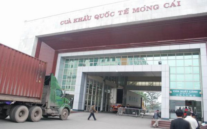 Trung Quốc tạm dừng thông quan các cửa khẩu tại Móng Cái
