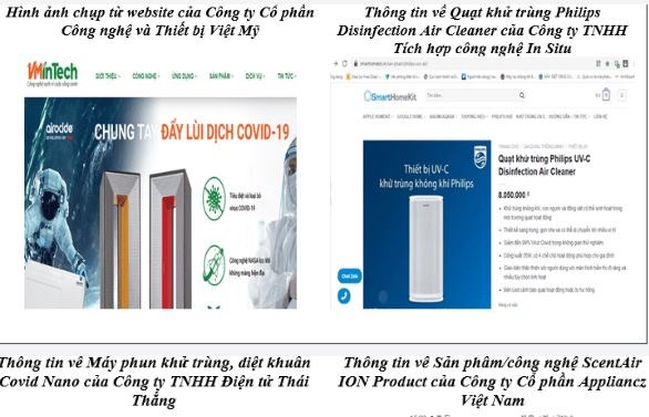 Cảnh báo về những thiết bị 'thổi phồng' khả năng diệt COVID-19