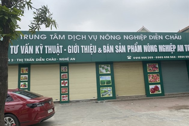 Nghệ An: Cách chức Giám đốc Trung tâm dịch vụ nông nghiệp huyện Diễn Châu
