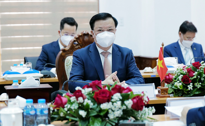 Thủ đô Hà Nội và Thủ đô Viêng Chăn (Lào) ký kết biên bản thỏa thuận hợp tác, giai đoạn 2022-2025
