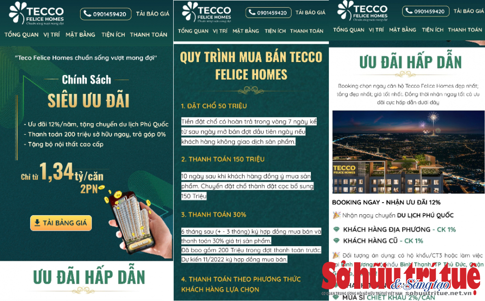 Dự án Tecco Felice Homes vẫn là bãi đất trống, chưa đủ điều kiện mở bán
