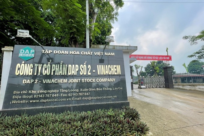 Lào Cai: Công ty CP DAP số 2 – Vinachem bị phạt 350 triệu đồng do vi phạm lĩnh vực môi trường