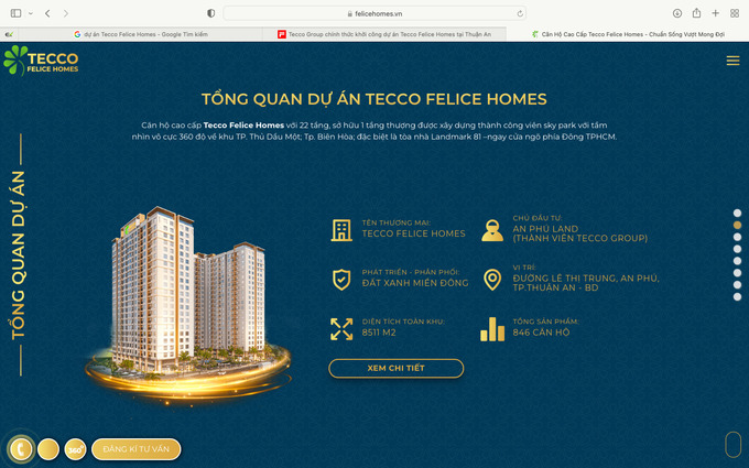 Bình Dương: Công ty con của Tecco Group bị phạt vì "nổ" tên dự án căn hộ cao cấp