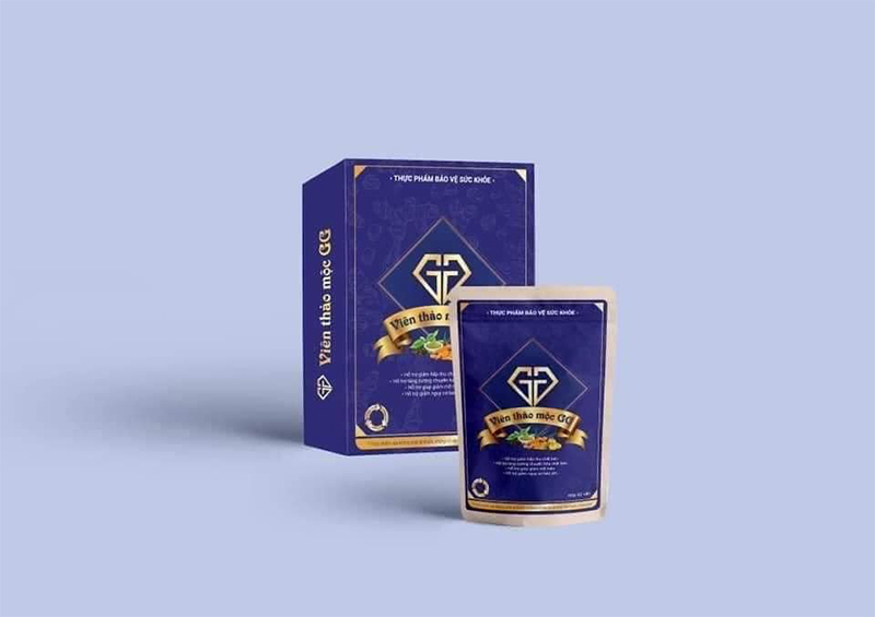 Cảnh báo: Viên ăn ngon GG và Viên thảo mộc GG quảng cáo không đúng giấy phép