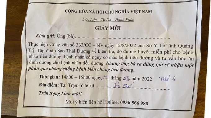 Dược phẩm Sao Thái Dương núp bóng tổ chức hội thảo để bán sữa cho người già