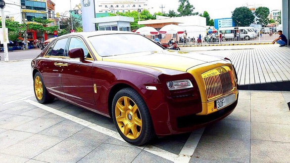 BIDV thu giữ xe Rolls-Royce "dát vàng" của ông Trịnh Văn Quyết để xử lý nợ
