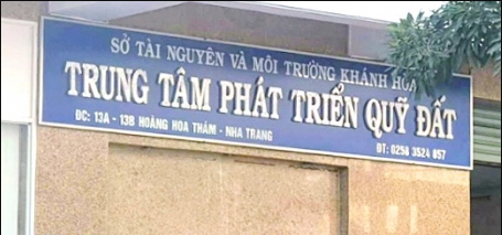 Giám đốc Trung tâm Phát triển quỹ đất Khánh Hòa bị cách tất cả các chức vụ trong Đảng