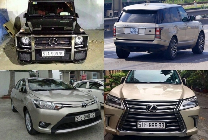 Đấu giá biển số ôtô: Thống nhất mức giá khởi điểm chung