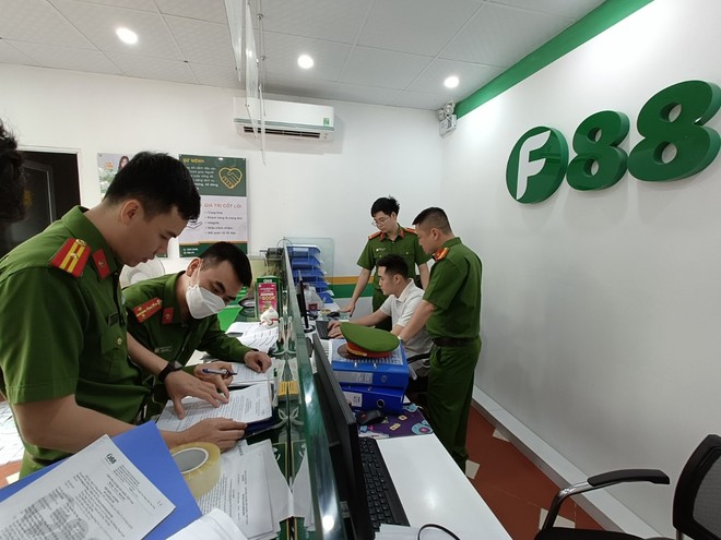 Đồng loạt kiểm tra các địa điểm kinh doanh của F88 tại Bắc Giang
