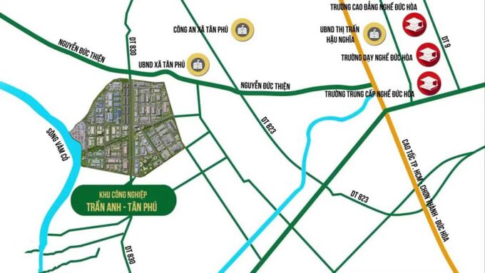 Long An được chuyển mục đích sử dụng 65 ha đất lúa để làm dự án