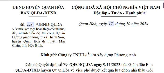 Thanh Hoá: Phát hiện nhiều vấn đề trong xử lý đất thải tại dự án đường Thành Sơn - Quan Hóa